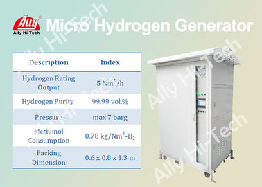 Good price Portable Micro Hydro Generator , 5 Nm3 / H Hydrogen Purification Unit online